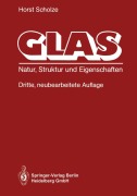 Cover-Bild zum Titel 'Glas' von 'Horst Scholze'