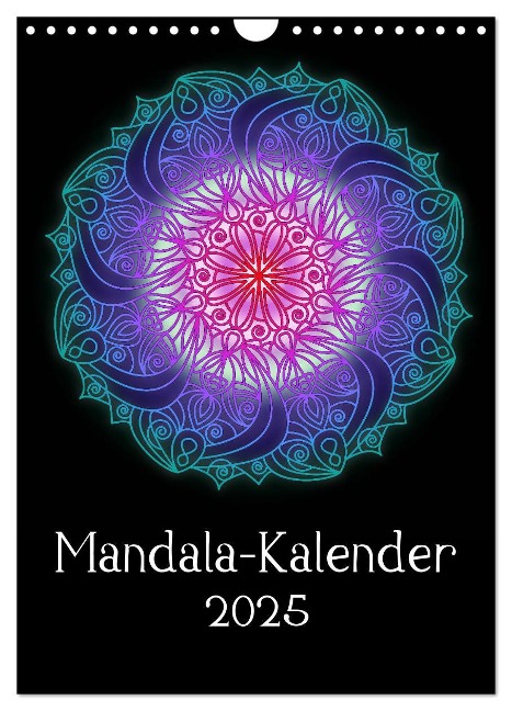 Mandala-Kalender 2025 (Wandkalender 2025 DIN A4 hoch), CALVENDO Monatskalender - Sandra Lina Jakob