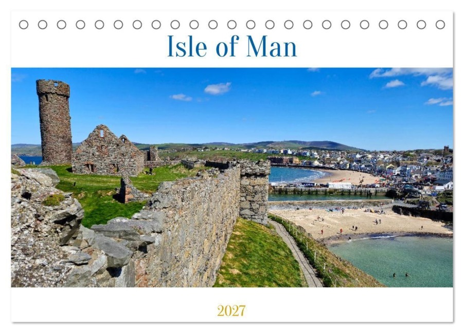 Isle of Man (Tischkalender 2027 DIN A5 quer), CALVENDO Monatskalender - 