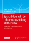 Sprachbildung in der Lehramtsausbildung Mathematik - Florian Schacht, Susanne Guckelsberger