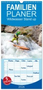 Familienplaner 2026 - Wildwasser Stand up mit 5 Spalten (Wandkalender, 21 x 45 cm) CALVENDO - Miriam Schwarzfischer