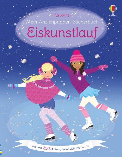 Mein Anziehpuppen-Stickerbuch: Eiskunstlauf - Fiona Watt