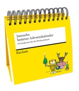 Cover-Bild zum Titel 'Janoschs heiterer Adventskalender. 24 Postkarten für die Weihnachtszeit (Advents-Postkartenaufsteller)' von 'Janosch'