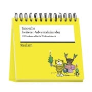 Cover-Bild zum Titel 'Janoschs heiterer Adventskalender. 24 Postkarten für die Weihnachtszeit (Advents-Postkartenaufsteller)' von 'Janosch'