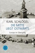 Cover-Bild zum Titel 'Die Mitte liegt ostwärts' von 'Karl Schlögel'