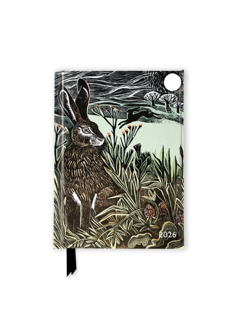 Angela Harding - Versteckte Hasen - Taschenkalender 2026 - Tree Flame