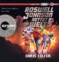 Cover-Bild zum Titel 'Roswell Johnson rettet die Welt!' von 'Chris Colfer'