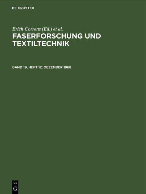 Dezember 1968 - 