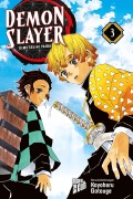 Cover-Bild zum Titel 'Demon Slayer 3' von 'Koyoharu Gotouge'