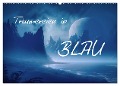 Träumereien in Blau (Wandkalender 2024 DIN A2 quer), CALVENDO Monatskalender - Simone Wunderlich