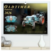 Cover-Bild zum Titel 'Oldtimer - Traktoren (hochwertiger Premium Wandkalender 2026 DIN A2 quer), Kunstdruck in Hochglanz' von 'Peter Roder'