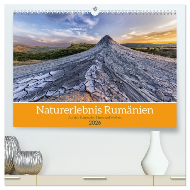 Naturerlebnis Rumänien - Auf den Spuren der Bären und Mythen (hochwertiger Premium Wandkalender 2026 DIN A2 quer), Kunstdruck in Hochglanz - Johann Schörkhuber
