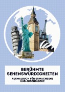 Cover-Bild zum Titel 'Berühmte Sehenswürdigkeiten. Malbuch für Erwachsene und Jugendliche' von 'Gerhard Hribar'