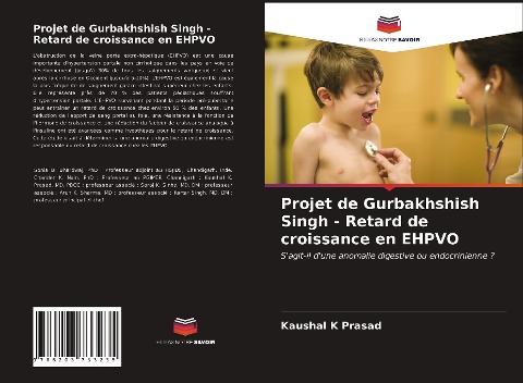 Projet de Gurbakhshish Singh - Retard de croissance en EHPVO - Kaushal K Prasad, Babu R. Thapa, Chander K. Nain