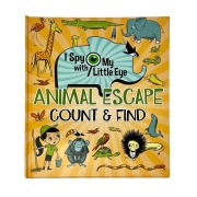 Cover-Bild zum Titel 'Animal Escape Count & Find (I Spy with My Little Eye)' von 'Steve Smallman'