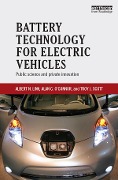 Cover-Bild zum Titel 'Battery Technology for Electric Vehicles' von 'Albert Link, Alan O'Connor, Troy Scott'