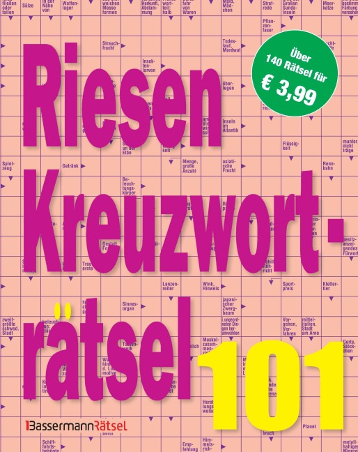 Riesen-Kreuzworträtsel 101 (5 Exemplare à 3,99 EUR) - Eberhard Krüger