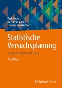 Cover-Bild zum Titel 'Statistische Versuchsplanung' von 'Karl Siebertz, David Van Bebber, Thomas Hochkirchen'