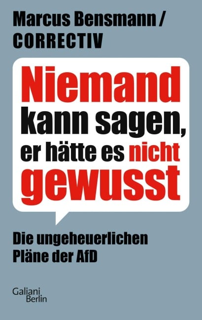 Niemand kann sagen, er hätte es nicht gewusst - Marcus Bensmann, Correctiv