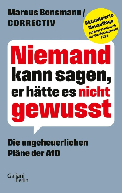 Niemand kann sagen, er hätte es nicht gewusst - Marcus Bensmann, Correctiv