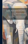Cover-Bild zum Titel 'Les Mammifères' von 'Alfred Edmund Brehm'