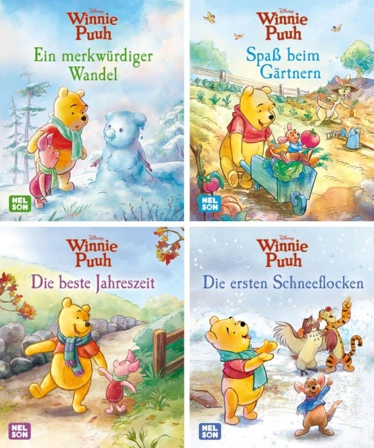 Nelson Mini-Bücher: 4er Disney Winnie Puuh 17-20 - 