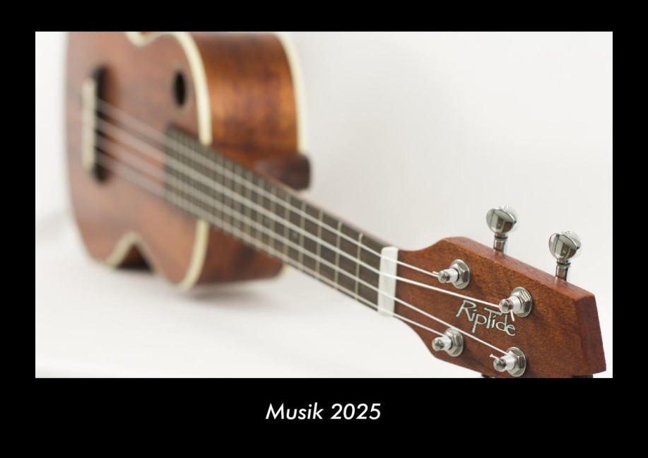 Musik 2025 Fotokalender DIN A3 - Tobias Becker