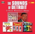 Cover-Bild zum Titel 'The Sounds of Detroit' von 'Marvin/The Marvelettes/The Supr The Miracles/Gaye'