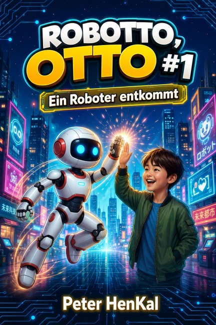 Robotto, Otto #1 Ein Roboter entkommt - Peter Henkal