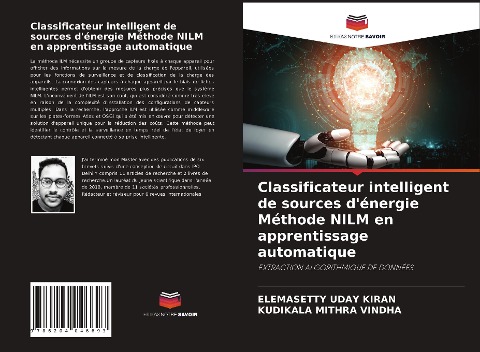 Classificateur intelligent de sources d'énergie Méthode NILM en apprentissage automatique - Elemasetty Uday Kiran, Kudikala Mithra Vindha