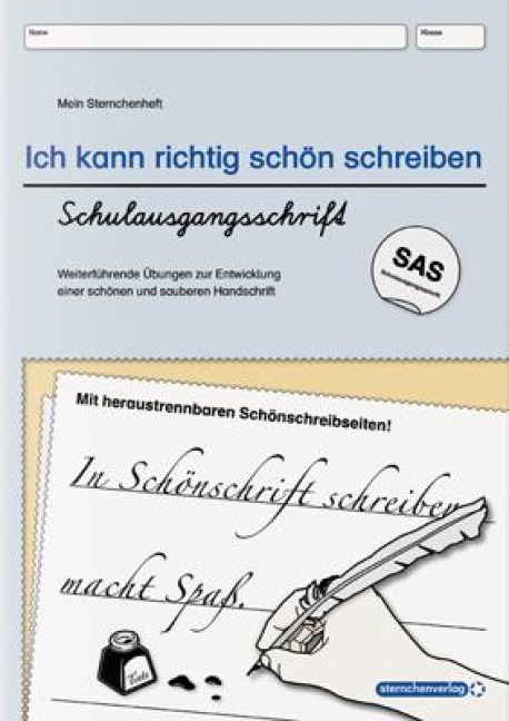 Ich kann richtig schön schreiben - Schulausgangsschrift SAS - Katrin Langhans