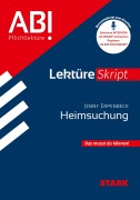 Cover-Bild zum Titel 'STARK Jenny Erpenbeck: Heimsuchung - Deutsch - LektüreSkript' von 'Angela Horwitz'