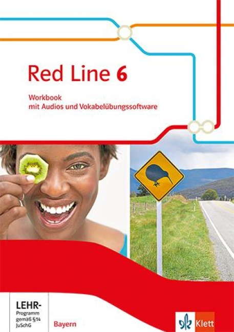Red Line 6. Workbook mit Audios und Vokabelübungssoftware Klasse 10. Ausgabe Bayern -
