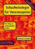 Cover-Bild zum Titel 'Schachstrategie für Vereinsspieler' von 'Herman Grooten'