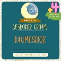 Cover-Bild zum Titel 'Gebrüder Grimm: Daumesdick plus vier weitere Märchen' von 'Gebrüder Grimm, Luna Luna'