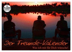 Cover-Bild zum Titel 'Der Freunde-Kalender (Wandkalender 2027 DIN A3 quer), CALVENDO Monatskalender' von 'Elisabeth Stanzer'