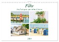 Föhr - Insel mit ganz speziellem Charme (Wandkalender 2024 DIN A4 quer), CALVENDO Monatskalender - Nina Schwarze