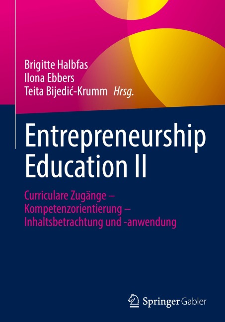 Entrepreneurship Education II - 