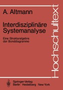 Cover-Bild zum Titel 'Interdisziplinäre Systemanalyse' von 'Andre Altmann'