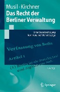 Cover-Bild zum Titel 'Das Recht der Berliner Verwaltung' von 'Andreas Musil, Sören Kirchner'