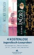 4 kostenlose Jugendbuch-Leseproben - Antonia Michaelis, Colin Hadler, Davide Morosinotto, Ivy Leagh