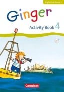 Cover-Bild zum Titel 'Ginger 4. Schuljahr. Activity Book mit CD' von 'Kerstin Caspari-Grote, Ina Grandt, Ulrike Kraaz, Ines Völtz, Christel Simon'