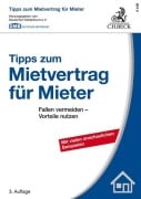 Cover-Bild zum Titel 'Tipps zum Mietvertrag für Mieter' von 'Ulrich Ropertz'