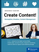 Cover-Bild zum Titel 'Create Content!' von 'Andreas Berens, Carsten Bolk'