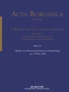 Cover-Bild zum Titel 'Quellen zum Elementarschulwesen in Brandenburg von 1796 bis 1848' von ''