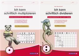 Cover-Bild zum Titel 'Ich kann schriftlich multiplizieren und dividieren - 2 Arbeitshefte im Set' von 'Katrin Langhans'