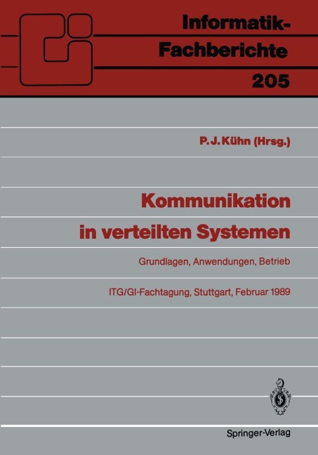 Kommunikation in verteilten Systemen - 