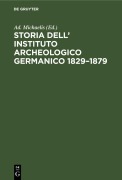 Cover-Bild zum Titel 'Storia dell' Instituto Archeologico Germanico 1829-1879' von ''