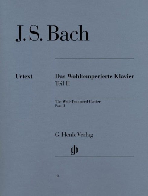 The Well-Tempered Clavier Part II BWV 870-893 - Johann Sebastian Bach