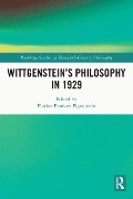 Cover-Bild zum Titel 'Wittgenstein's Philosophy in 1929' von ''
